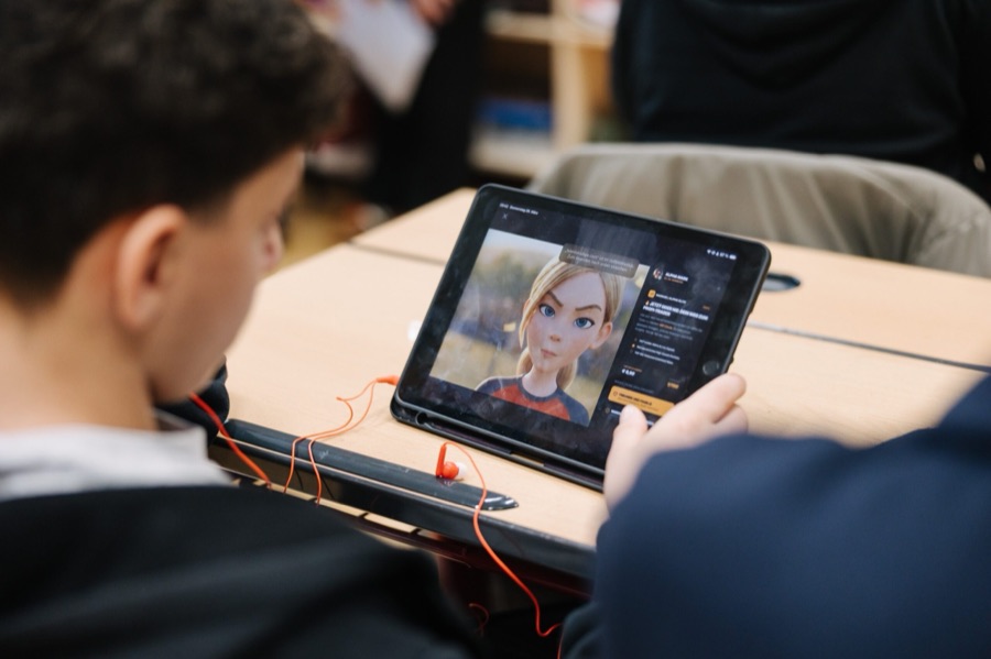 Mastercard · DaVinciLab Schulbesuch