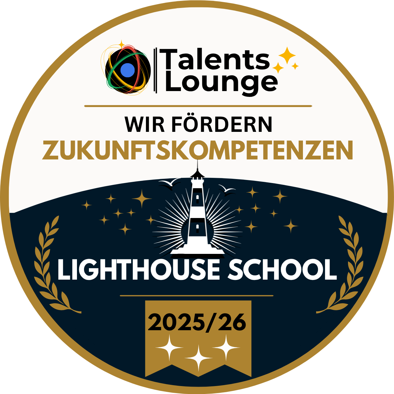 TalentsLounge Lighthouse School Badge